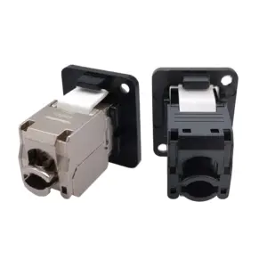 Set of 10 Panel-Mount RJ45 Ethernet Connectors 15 S5560817632674a869177bdf2c00d82fa9