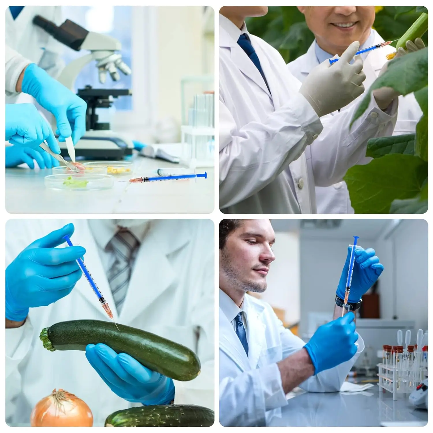 50-Pack Disposable 1mL Syringe Set with Needles 2 50-Pack Disposable 1mL Syringe Set with Needles - Image 2