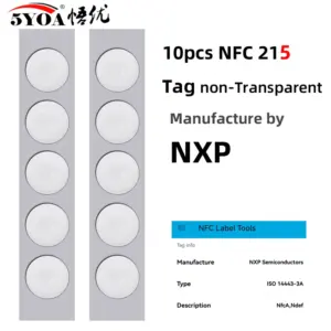 Transparent NFC Sticker with Embedded Circuits 19 S55ac7946fce14b51bdd331645e5372cbb