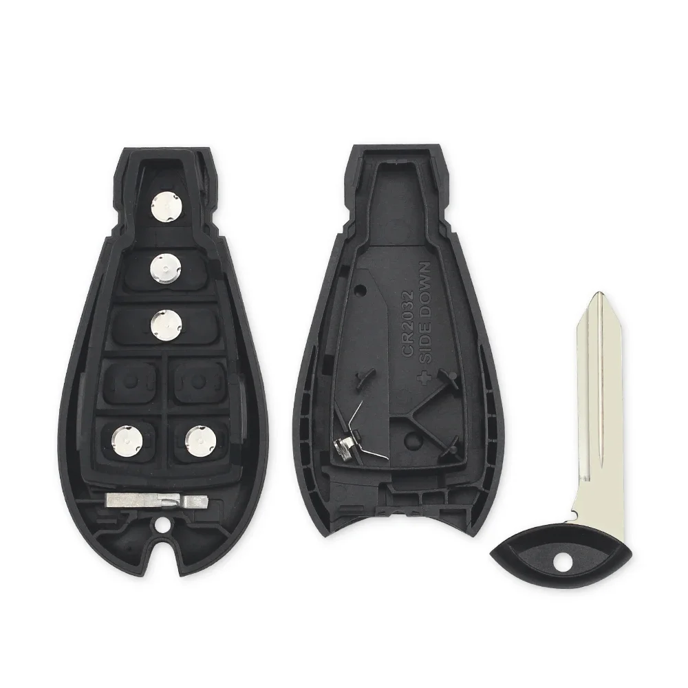 Dodge Chrysler Jeep RAM Car Key Shell 2008-2012 5 Dodge Chrysler Jeep RAM Car Key Shell 2008-2012 - Image 5