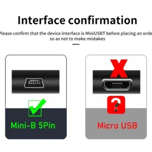 USB Type C to Mini USB Adapter Cable 1m 8 S56144d414fde43d080e1d594b68db461N