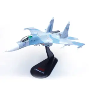 LEGION 1/100 SU-27 Fighter Jet Model 7 S56227a404fca4d5b9dd631d7495df691t