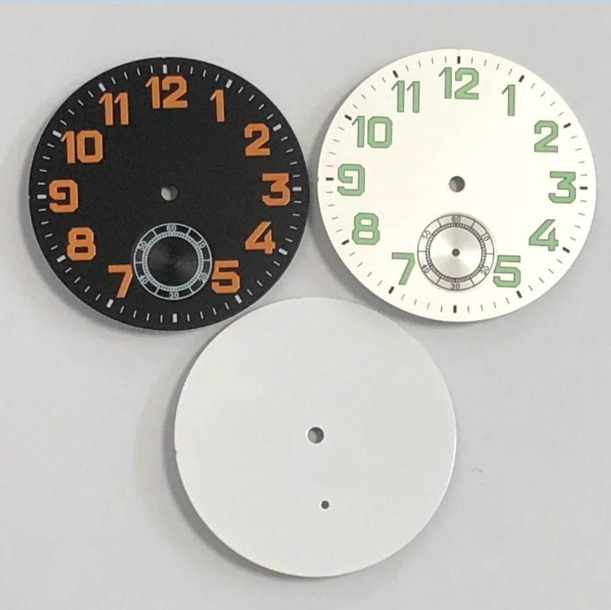 Black Replacement Watch Dial for ETA6498 & ST3621 3 Black Replacement Watch Dial for ETA6498 & ST3621 - Image 3