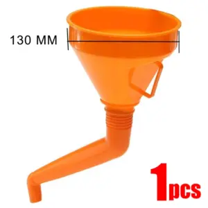 Bright Orange Automotive Refueling Funnel Set 19 S56969acb1bfa400fa4bf976b3f390c3c1