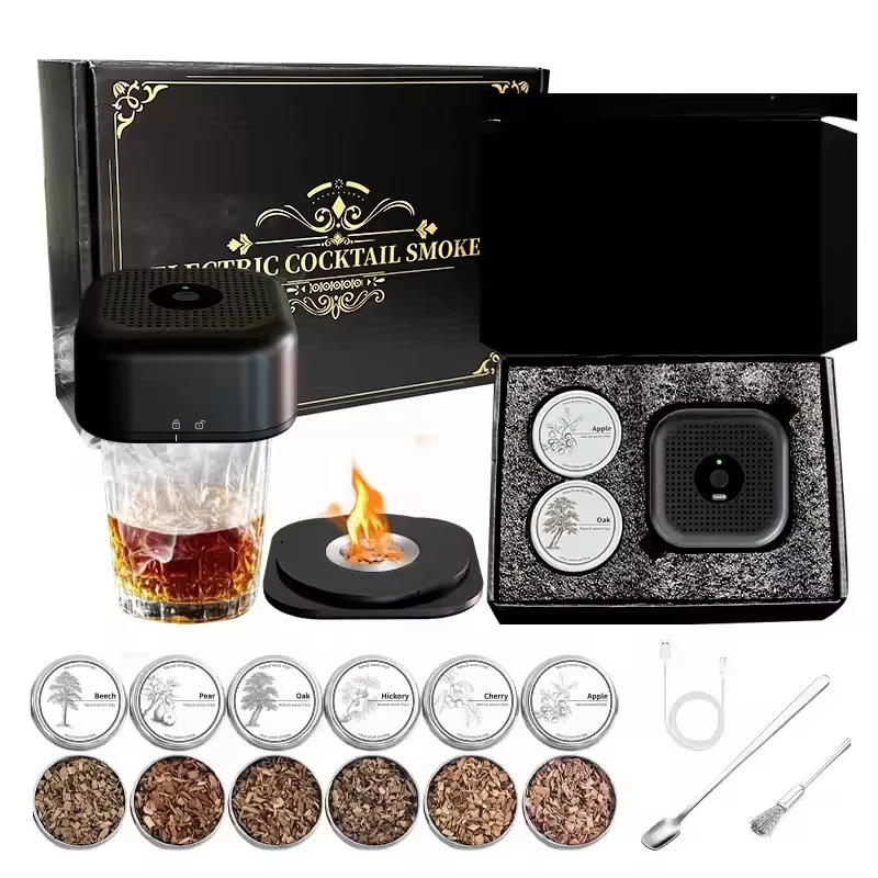 Electric Whiskey Smoke Infuser Kit for Cocktails 2 Electric Whiskey Smoke Infuser Kit for Cocktails - Image 2