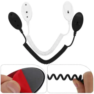 Adjustable Retractable Remote Control Tether in Black or White 15 S56c934bb7a1d4dde82e985edbb880d93g