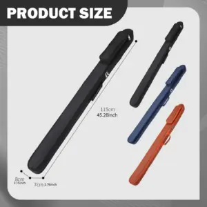 Portable Billiard Cue Case with Organizer 14 S56f50ccd0f5348f6a2a65a13fad612bft