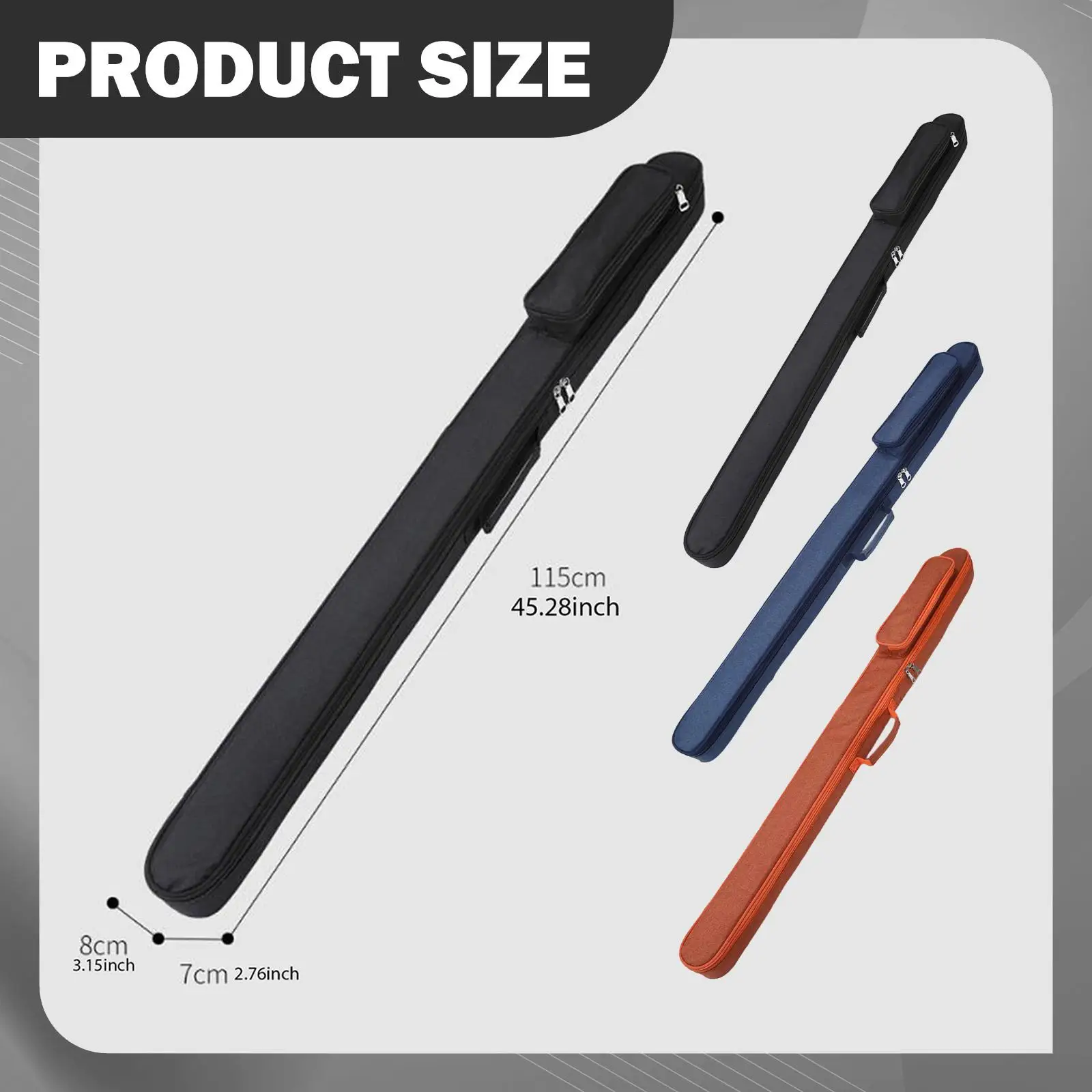 Portable Billiard Cue Case with Organizer 6 Portable Billiard Cue Case with Organizer - Image 6