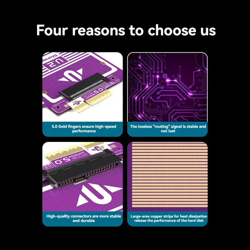 PCIe 5.0 U.2/U.3 NVMe Expansion Card 6 PCIe 5.0 U.2/U.3 NVMe Expansion Card - Image 6