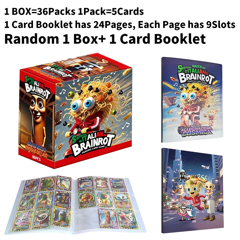 Vibrant Italian Brainrot Card Booklet Set 7 Vibrant Italian Brainrot Card Booklet Set - Image 7