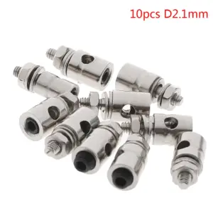 RC Metal Pushrod Connectors Set (10 Pieces) 10 S579c26cf794944b594c57c594d5b2104r