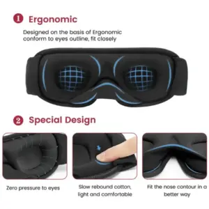 Black 3D Light Blocking Sleep Mask 11 S57c7e1654553445fbde5cc1e1bbdfa811