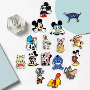 Vibrant Disney Character Enamel Brooch Set 9 S57dea5d7ba884d6d95bdf955863bafa2T