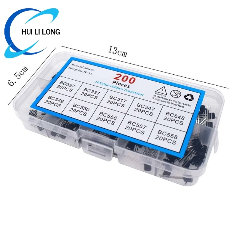 200-Piece Transistor Assortment Kit for Electronics 5 200-Piece Transistor Assortment Kit for Electronics - Image 5