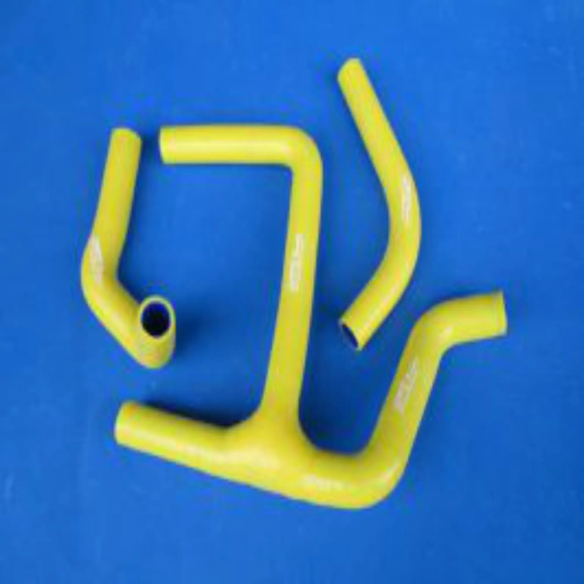 Vibrant Yellow Silicone Radiator Hose Set for Suzuki RMZ450 4 Vibrant Yellow Silicone Radiator Hose Set for Suzuki RMZ450 - Image 4