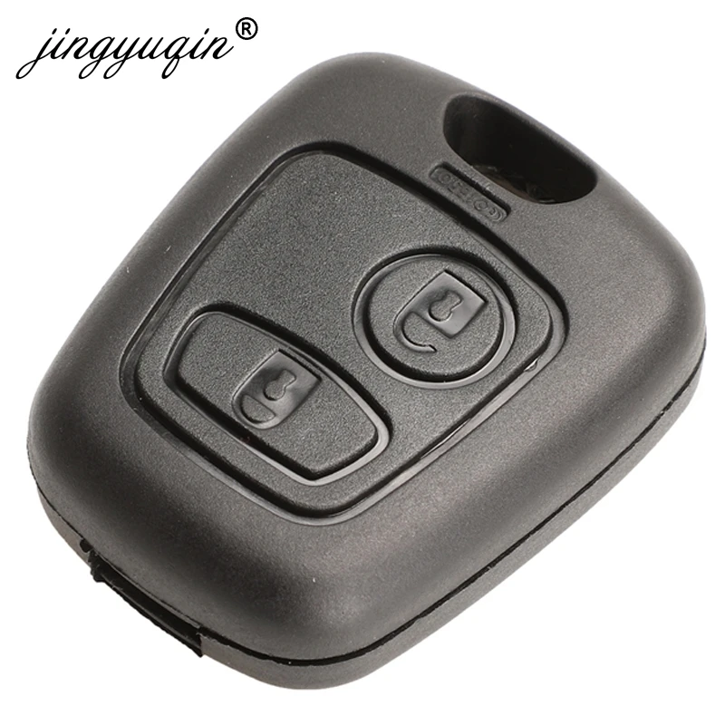 Black ABS Car Key Shell for Citroen, Peugeot, Toyota 3 Black ABS Car Key Shell for Citroen, Peugeot, Toyota - Image 3