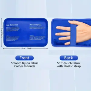 Reusable Gel Ice Pack for Injuries 11 S58a09a714a65452dafcada182e38de16U