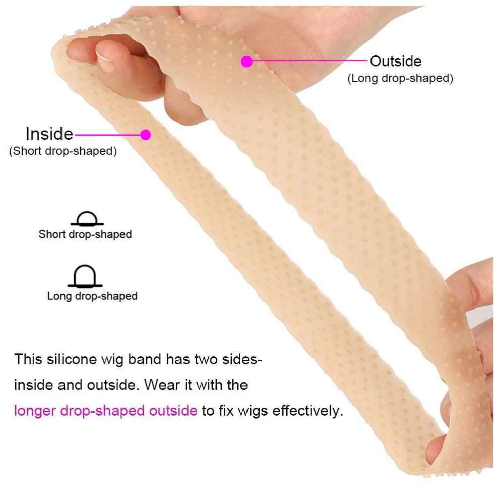 Silicone Wig Headband for Secure Fit 4 Silicone Wig Headband for Secure Fit - Image 4