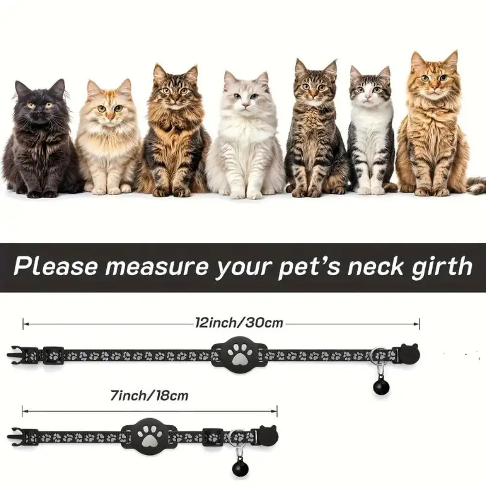 Black Small Cat GPS Collar with Real-Time Tracking 5 Black Small Cat GPS Collar with Real-Time Tracking - Image 5