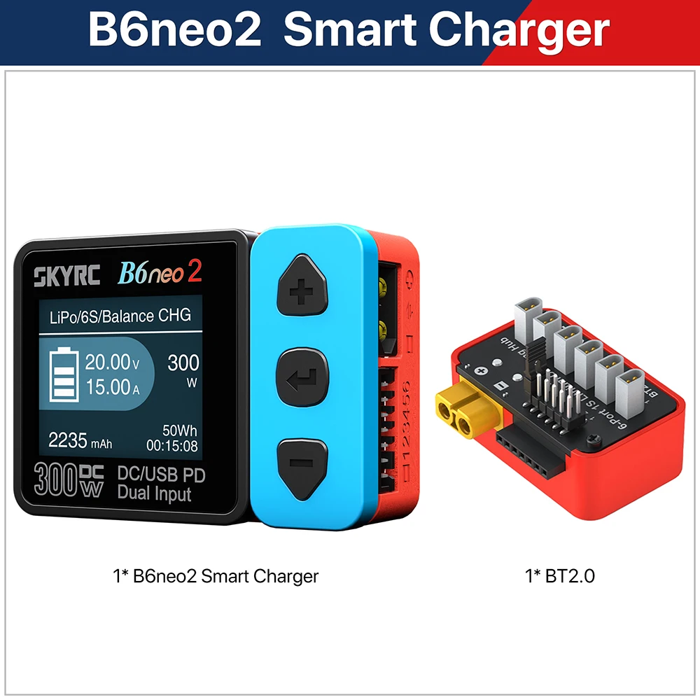 SKYRC B6neo 2 Smart Charger 300W 6 SKYRC B6neo 2 Smart Charger 300W - Image 6