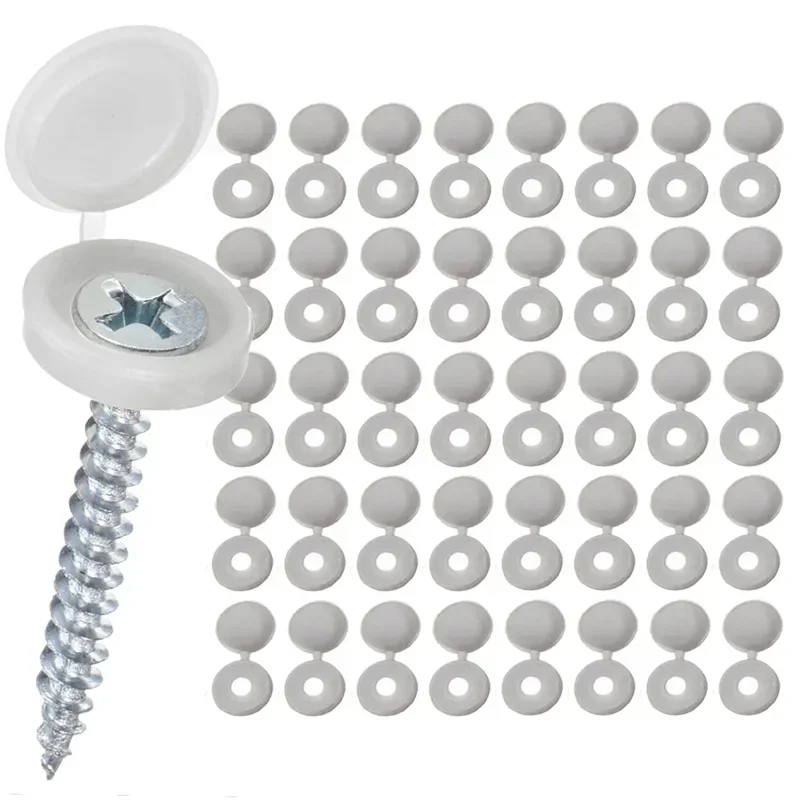 Plastic Screw Cap Covers Set for Hardware 10 Plastic Screw Cap Covers Set for Hardware - Image 10