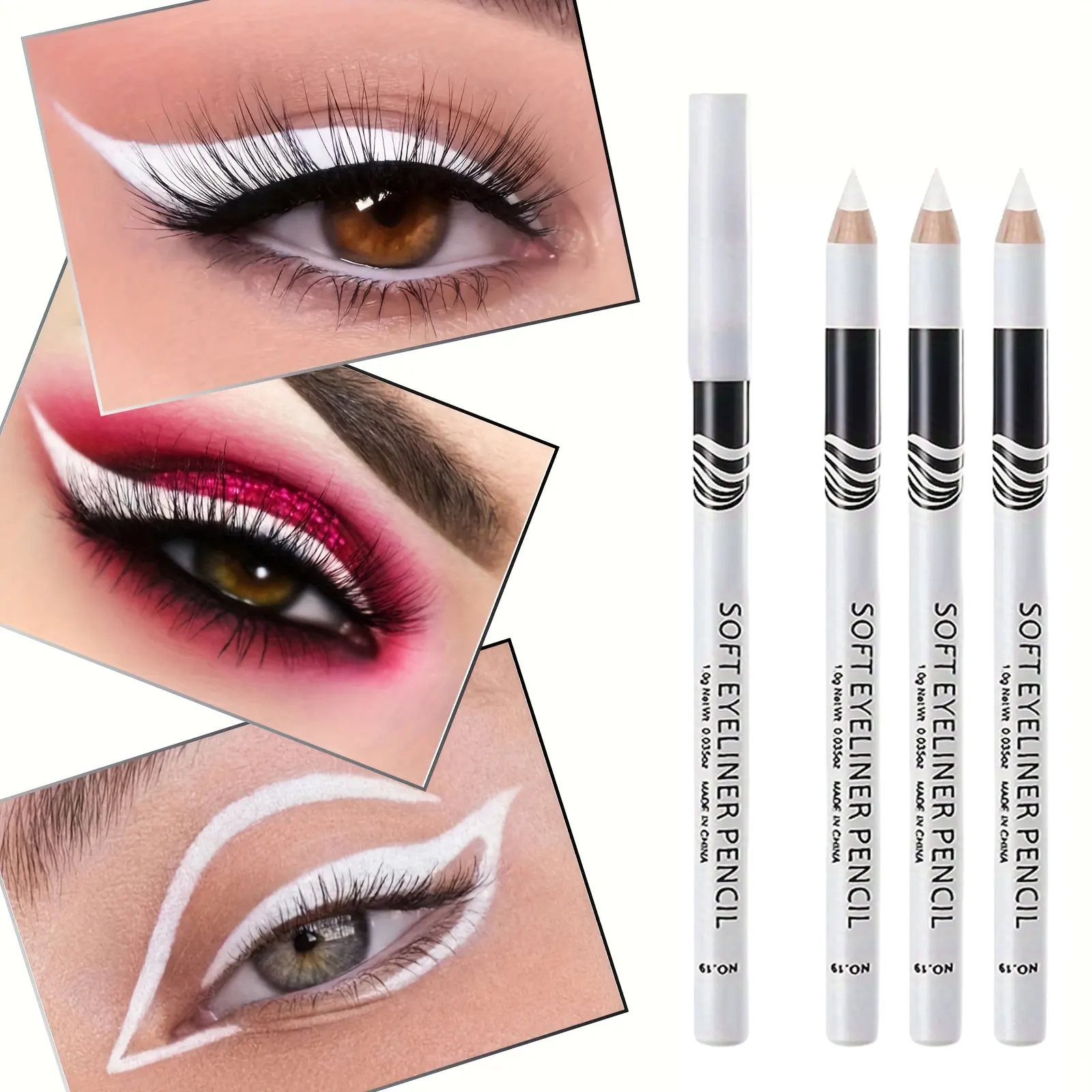 White Precision Inner Eyeliner Pen for Sharp Lines 3 White Precision Inner Eyeliner Pen for Sharp Lines - Image 3