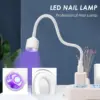 Portable LED Nail Curing Lamp with Adjustable Hose