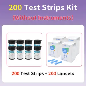 Blood Glucose Test Kit with 150 Strips & Lancets 18 S5a34ea29be17429d864cb237cf3f682bw