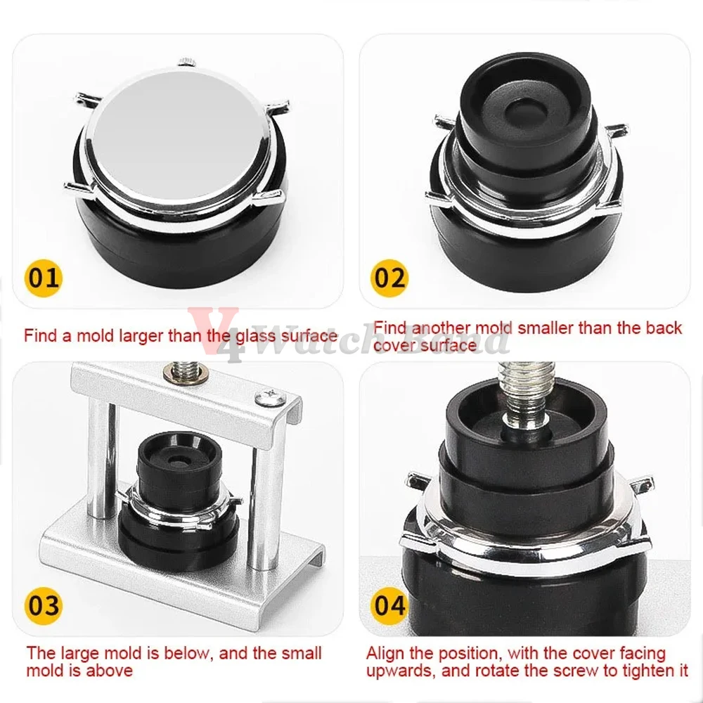 Professional Watch Press Set with 12 or 18 Dies 4 Professional Watch Press Set with 12 or 18 Dies - Image 4