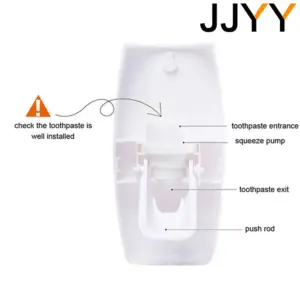 Modern Wall-Mounted Toothpaste Dispenser & Holder Set 13 S5b558b700a904bfb9b53768b6f6758c45