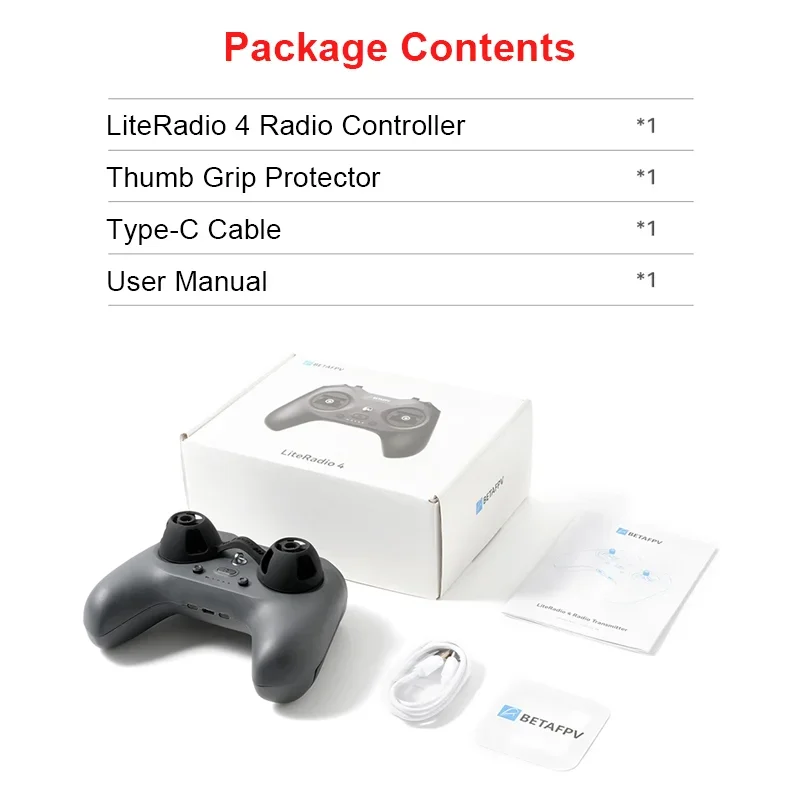 BETAFPV LiteRadio 4 FQ Drone Transmitter 6 BETAFPV LiteRadio 4 FQ Drone Transmitter - Image 6