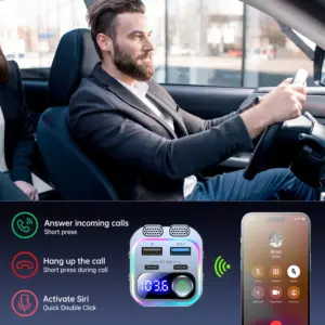 Korseed T37 66W Fast Car Charger with Bluetooth 9 S5bf659cf8a034dcabe04ddafcb7700be7