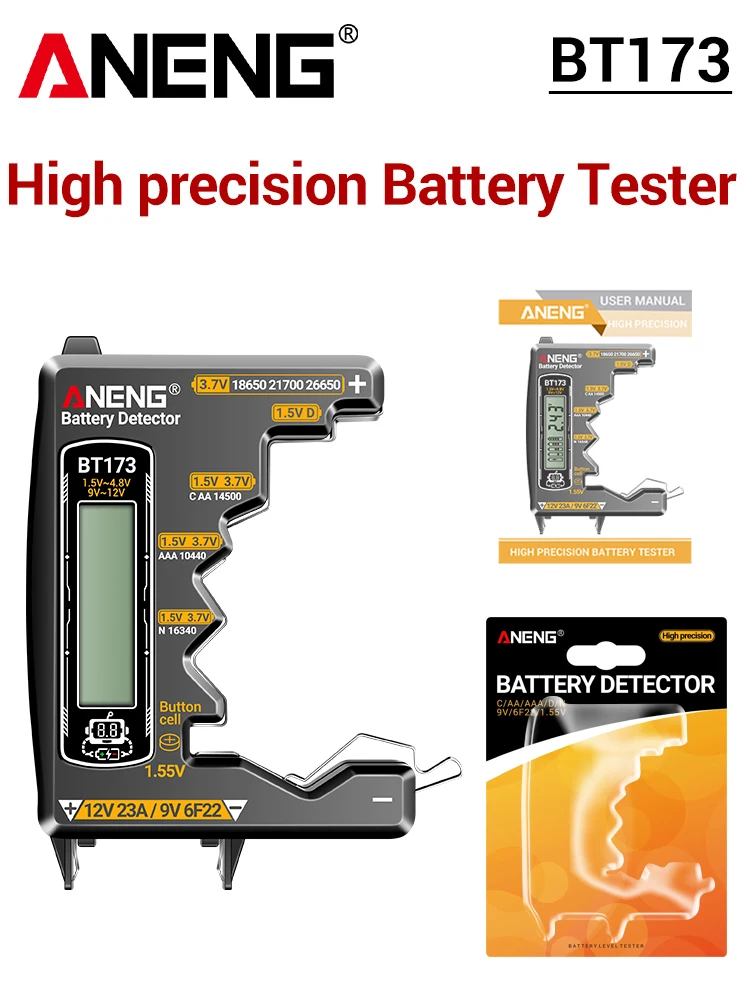 Digital Battery Tester 1.5V-12V for Household & Automotive 7 Digital Battery Tester 1.5V-12V for Household & Automotive - Image 7