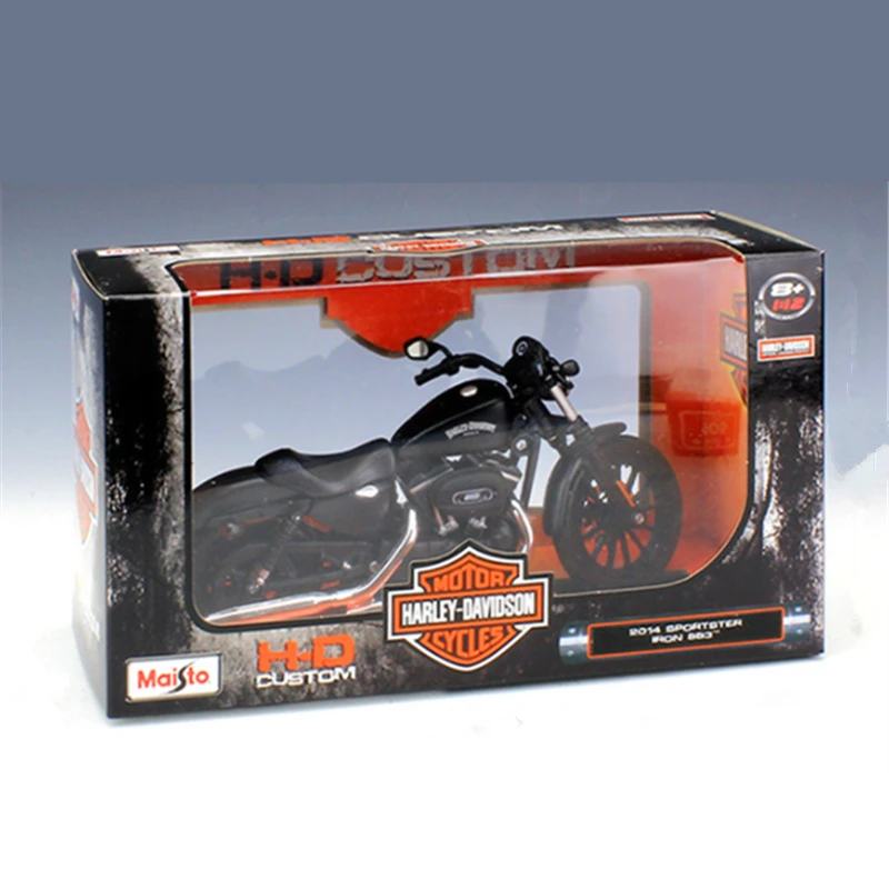 Maisto Iron 883 1:12 Diecast Motorcycle Model 7 Maisto Iron 883 1:12 Diecast Motorcycle Model - Image 7