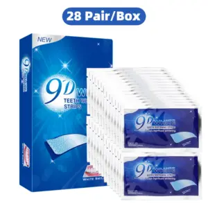 9D Blue Teeth Whitening Strips Kit 18 S5c675bc9f6604a7f8a6d96e392dd0fd0u