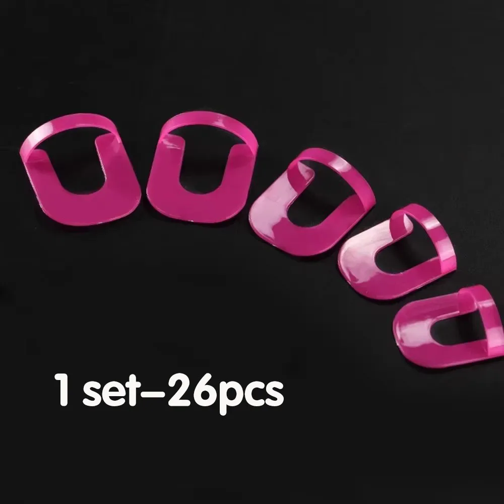 Pink Nail Protection Shields Set with 10 Sizes 8 Pink Nail Protection Shields Set with 10 Sizes - Image 8