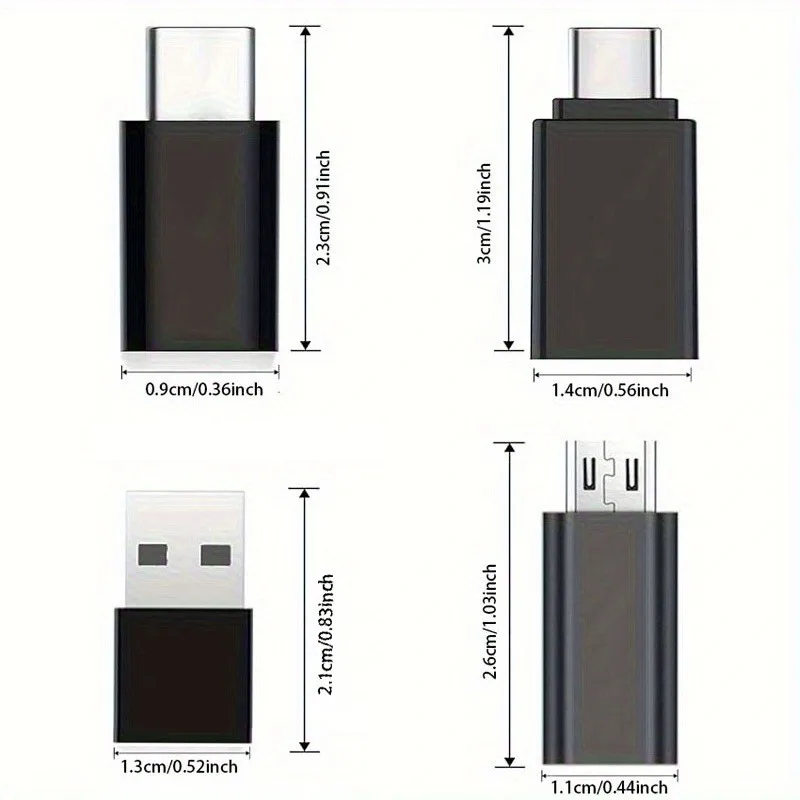 USB-C Adapter Set for iPhone & Samsung Devices 5 USB-C Adapter Set for iPhone & Samsung Devices - Image 5