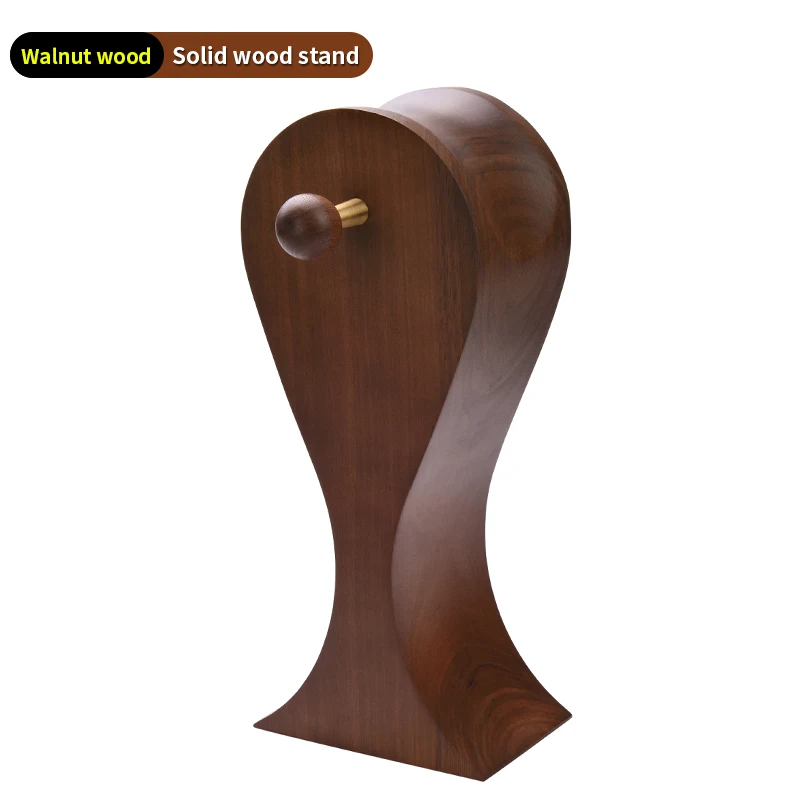 Walnut Wood Headphone Stand 7 Walnut Wood Headphone Stand - Image 7