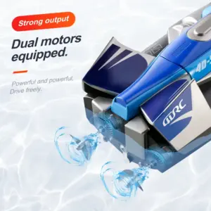 RC S1 Speedboat 35x10x8 cm High-Speed Water Racer 10 S5ce7ac402b18432b8b128c32a5d0fbf7Z