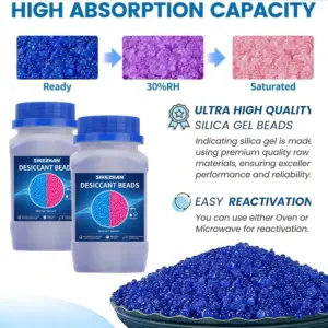 Reusable Silica Gel Moisture Absorber with Indicator 12 S5d510f8c1546474688f895e7facff2e9G