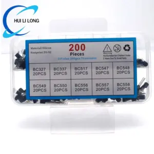 200-Piece Transistor Assortment Kit for Electronics 9 S5e22045262854aab84e8e9821ddcaf09q