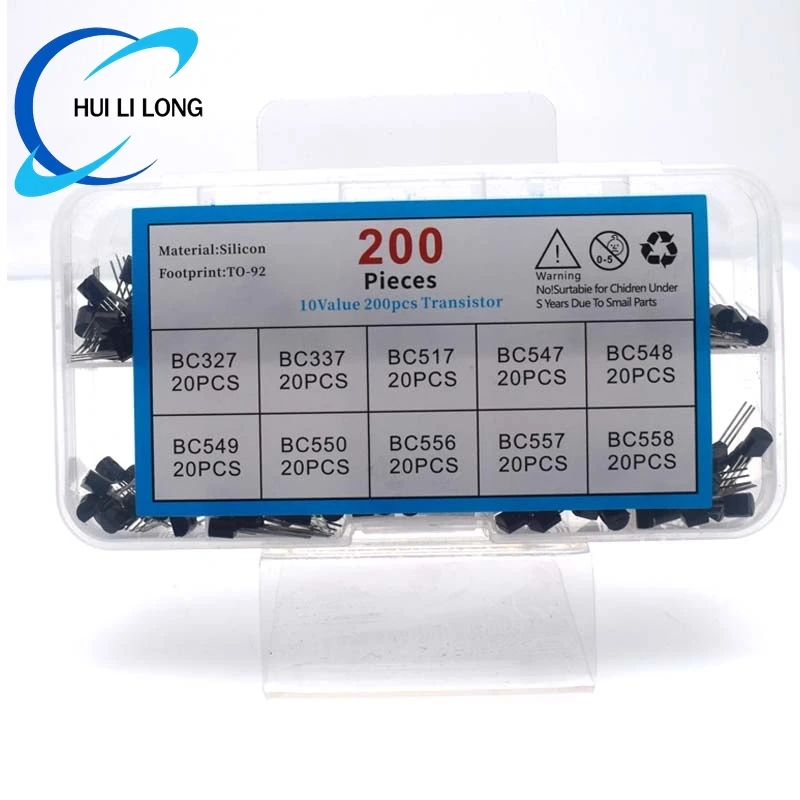 200-Piece Transistor Assortment Kit for Electronics 4 200-Piece Transistor Assortment Kit for Electronics - Image 4