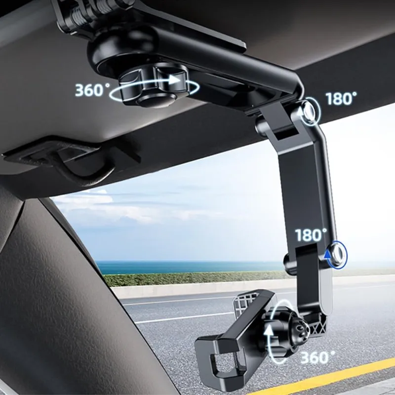 Universal Sun Visor Phone Holder with 360° Rotation 3 Universal Sun Visor Phone Holder with 360° Rotation - Image 3
