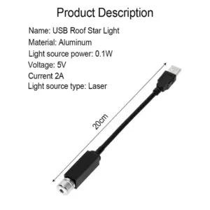 Red LED Star Projector for Cars and Rooms 11 S5e58fcd03c8b4f56b3d562f147551e62W