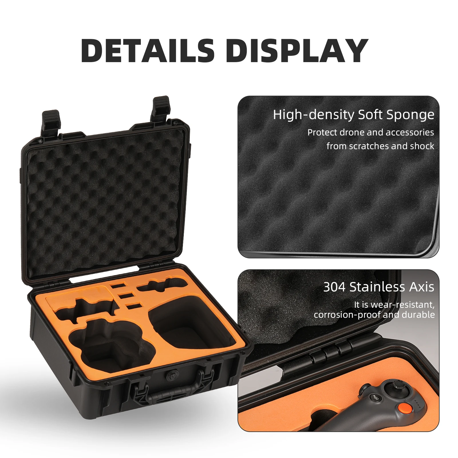 Durable Custom Drone Carrying Case for DJI Neo 2 Motion 5 Durable Custom Drone Carrying Case for DJI Neo 2 Motion - Image 5