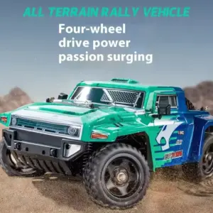 Green and Red Off-Road RC Truck 1:12 Scale 9 S5e72ca53c6244b32af5a3c2c661c86148