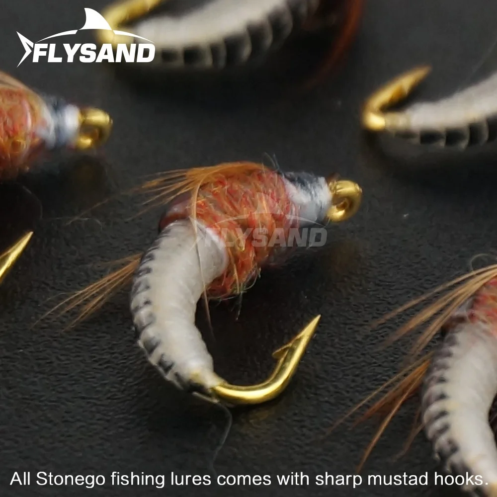 Lifelike Crustacean Scud Fly Fishing Lures Set 5 Lifelike Crustacean Scud Fly Fishing Lures Set - Image 5