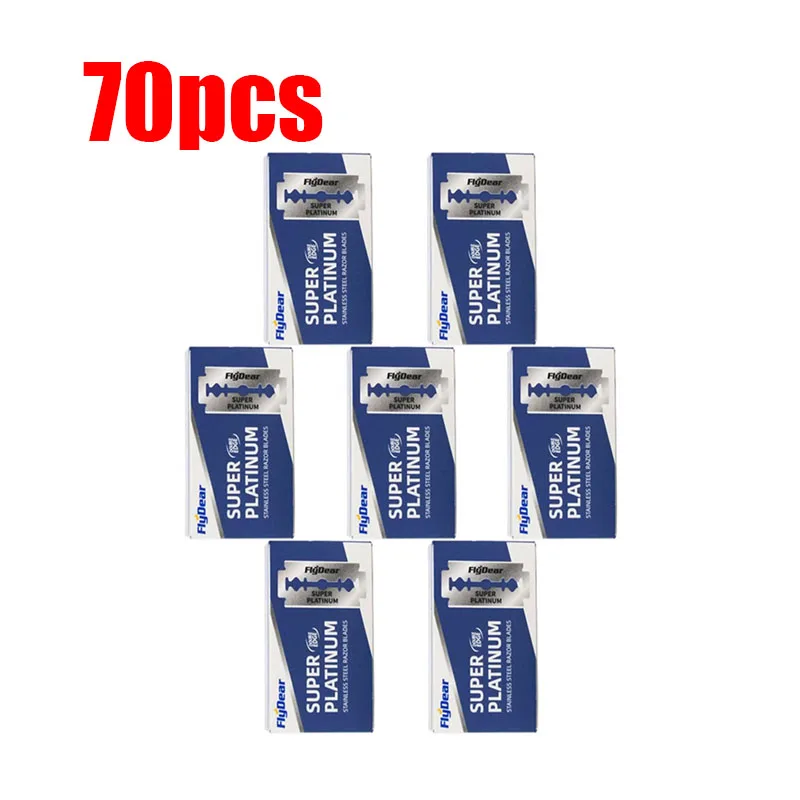 Flydear Platinum Stainless Steel Safety Razor Blades 7 Flydear Platinum Stainless Steel Safety Razor Blades - Image 7