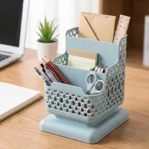Pink Multi-Layer Desk Organizer 15 S5ebd5dee99c54fa6bd1923f6ab20b746M
