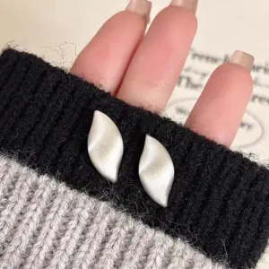 Leaf-Shaped Zinc Alloy Stud Earrings 8 S5ec4286d1652441085fdbb545d551250f